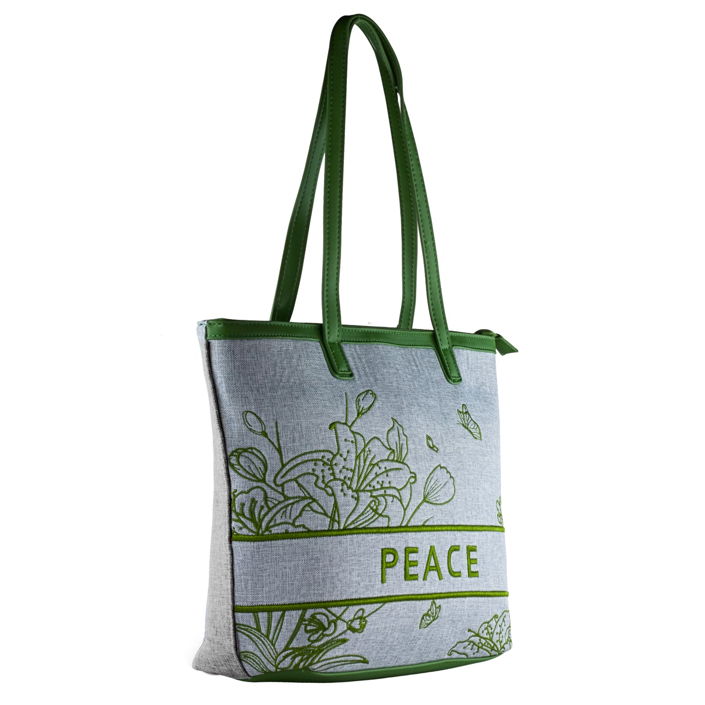 Bolsa al Hombro para Mujer Peace con Bordado
