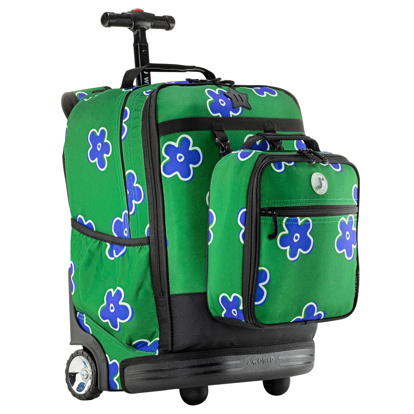 Mochila Escolar Con Ruedas Duo JWorld Picnic + Lonchera