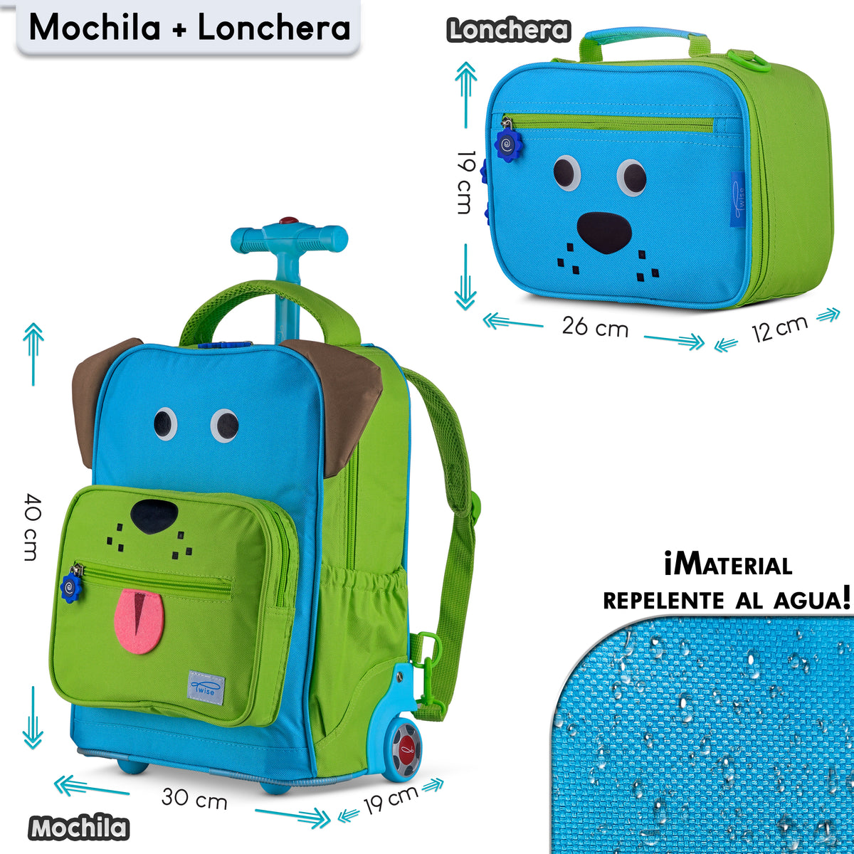 Mochilas para kinder hotsell con lonchera