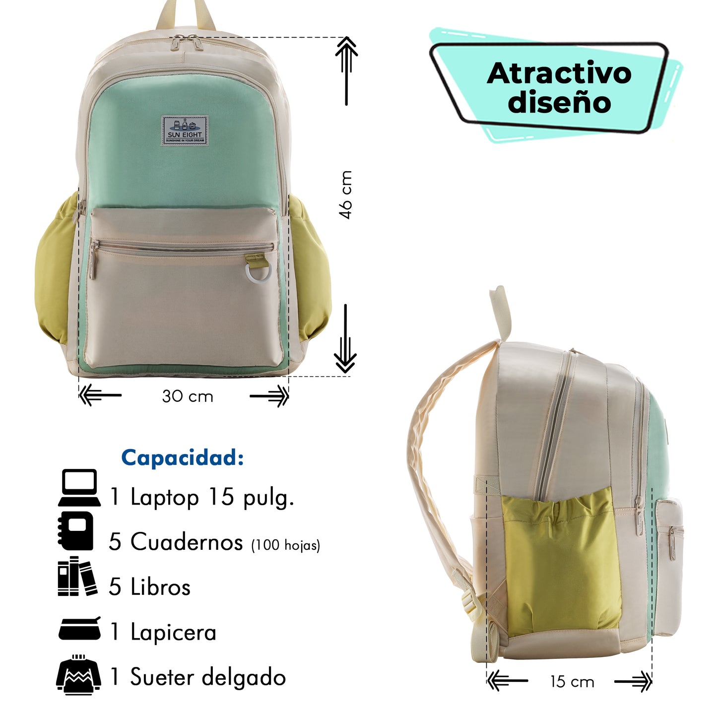 Mochila Juvenil 8472