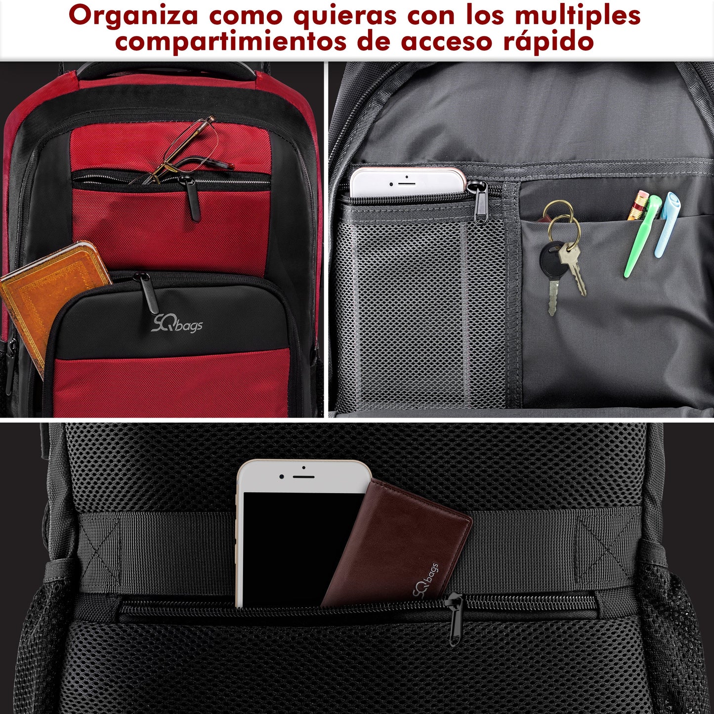 Mochila Ejecutiva con Puerto USB