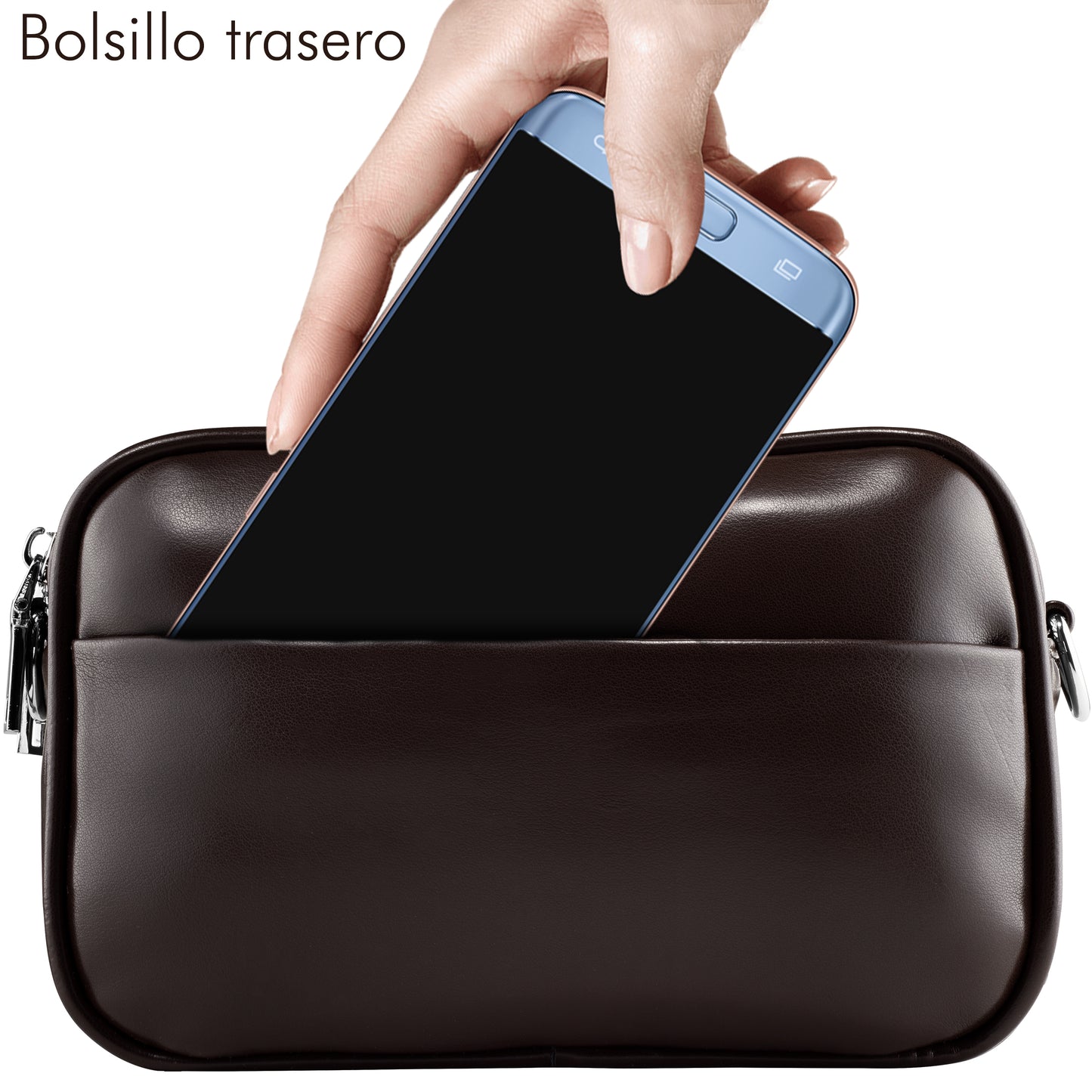 Bandolera Para Mujer PISA Con 2 Bolsillos