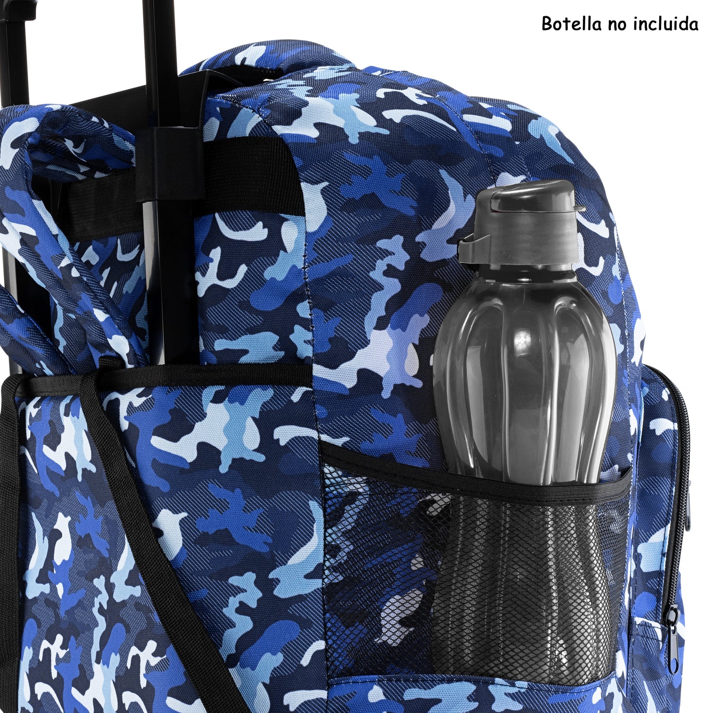 Mochila Escolar Con Ruedas Camuflaje