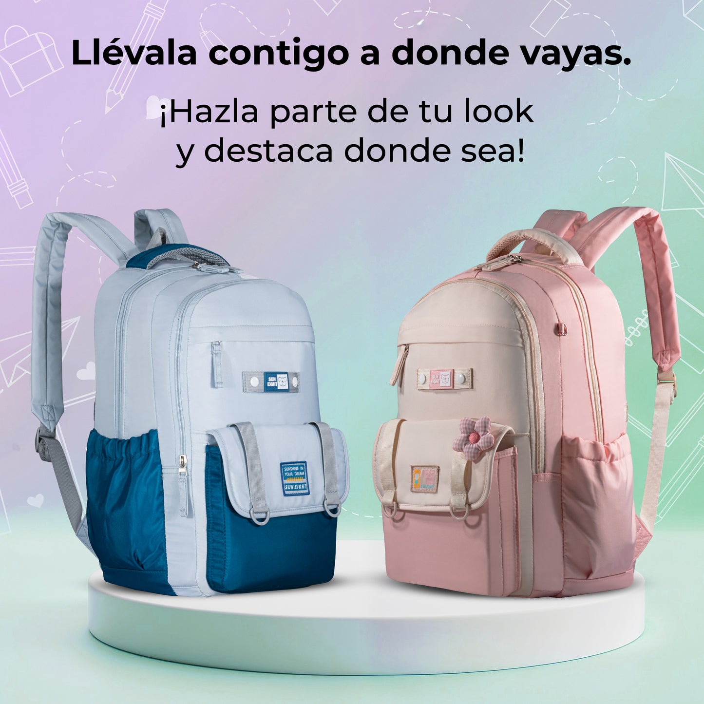 Mochila Kawaii 90