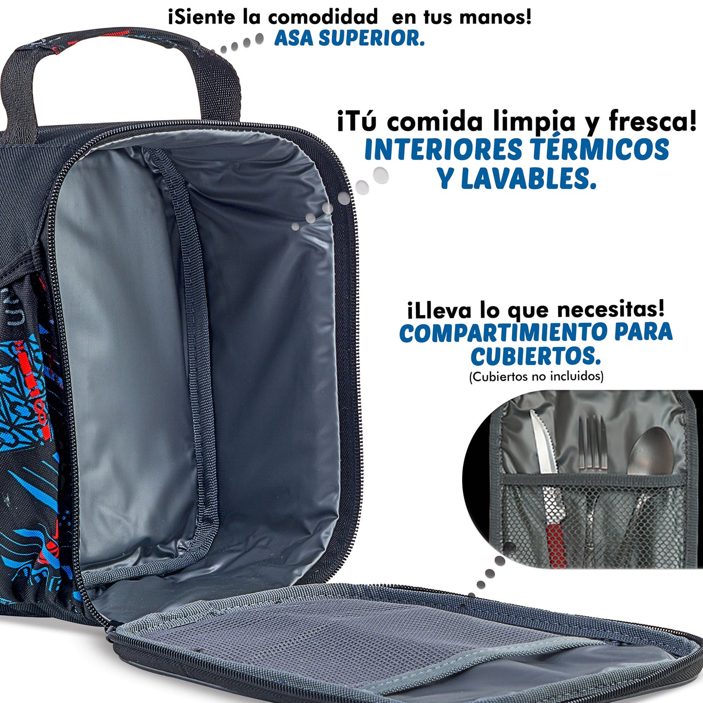 Set de Lonchera WB 72 + 2 Tuppers + 1 Botella