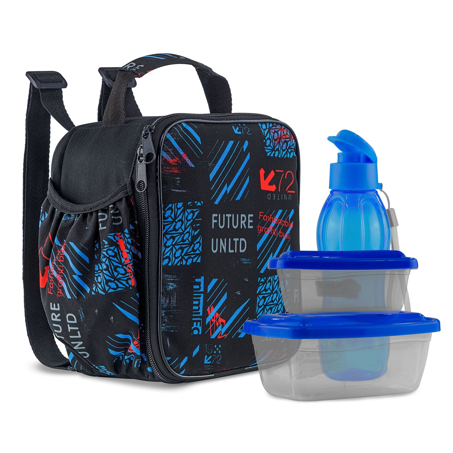 Set de Lonchera WB 72 + 2 Tuppers + 1 Botella