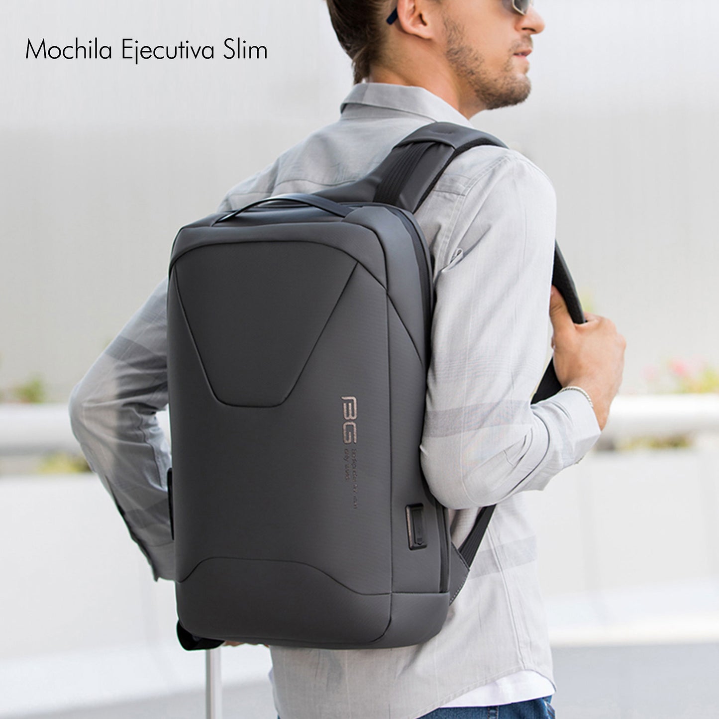 Mochila Ejecutiva Slim Elegante