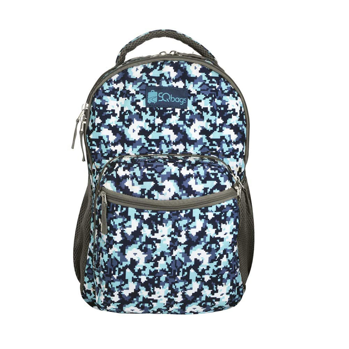 Mochila Escolar Camuflaje Azul