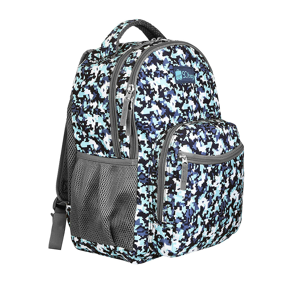 Mochila Escolar Camuflaje Azul