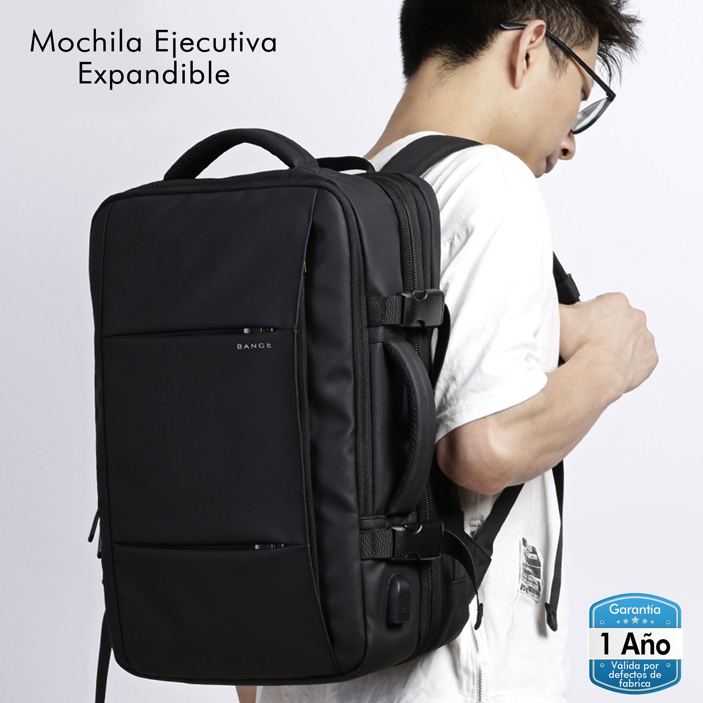 Mochila Ejecutiva Expandible
