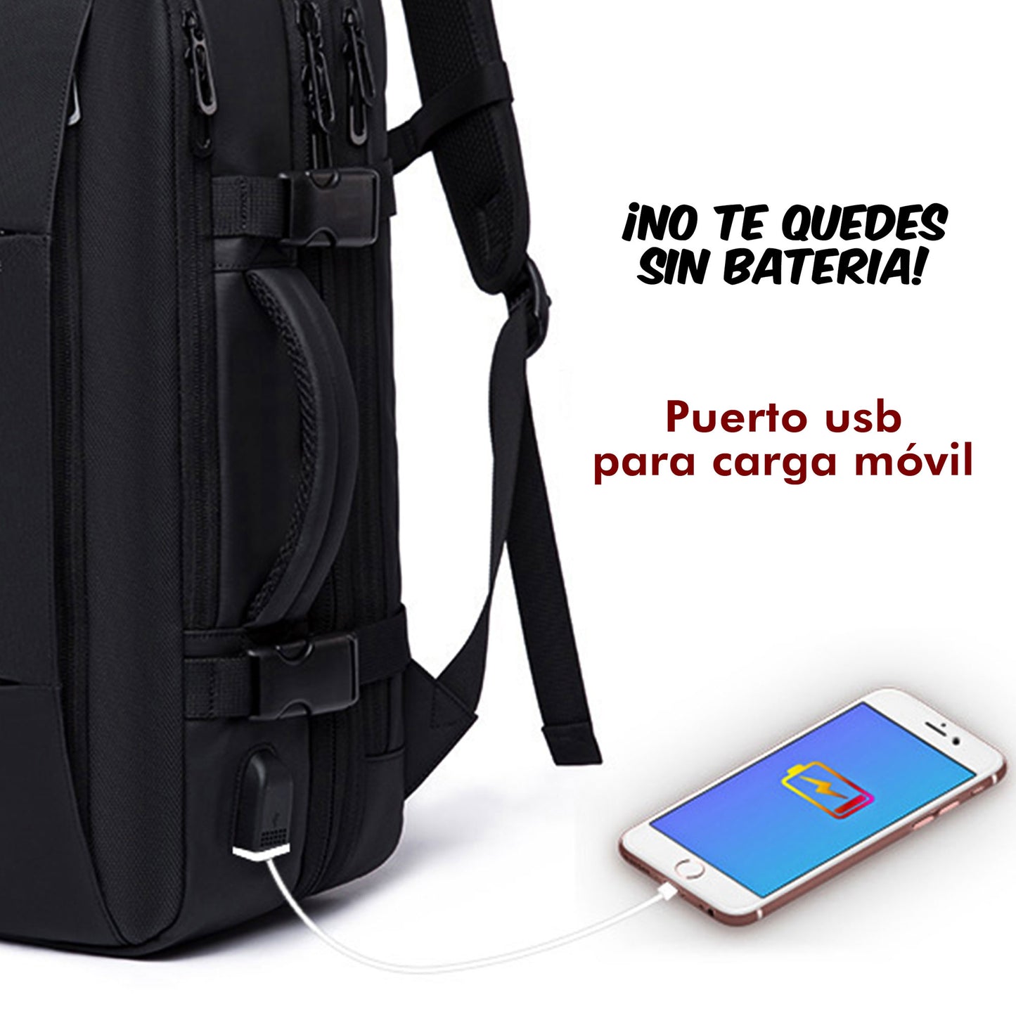 Mochila Ejecutiva Expandible