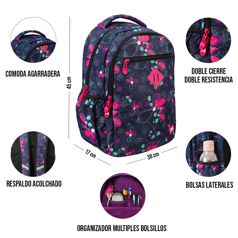 Mochila Escolar WB Girl