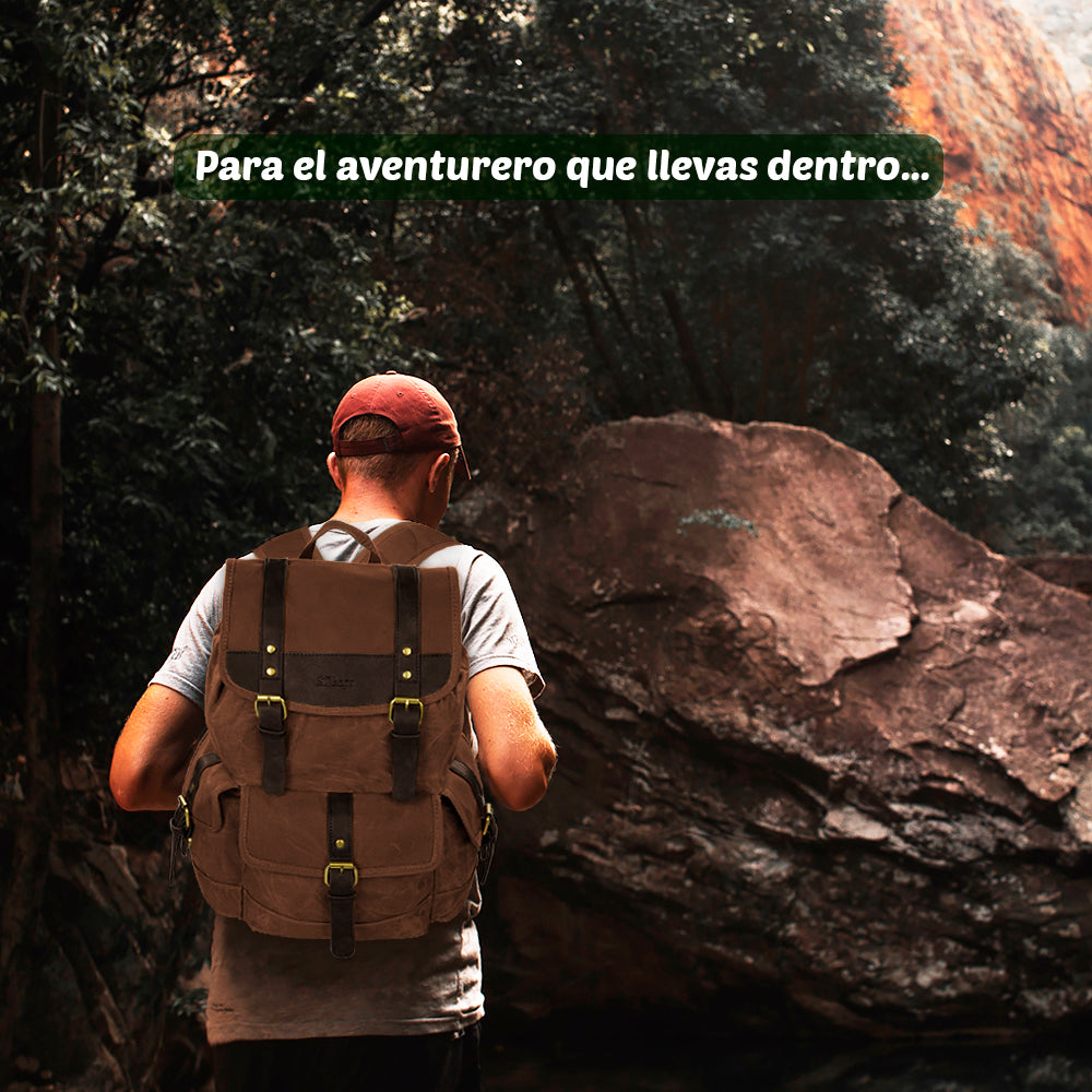 Mochila Safari Vintage