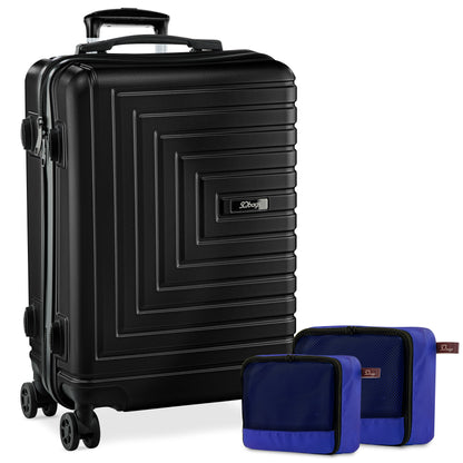 Carry On Jet 20" Plata + 2 Organizadores de ropa