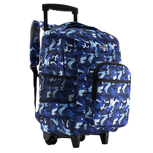 Mochila Escolar Con Ruedas Camuflaje