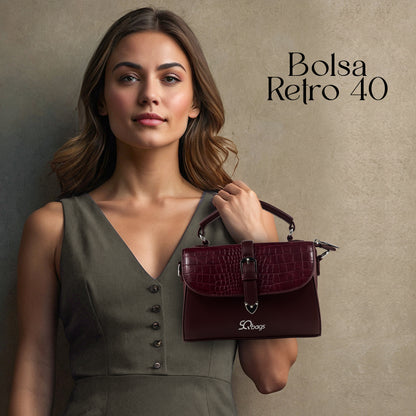 Bolsa Retro 40 Vino