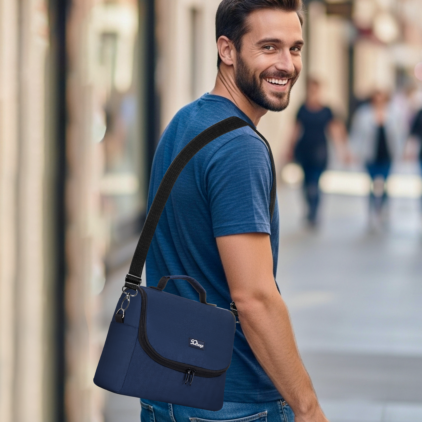 Lonchera Urban Light + 3 Tuppers