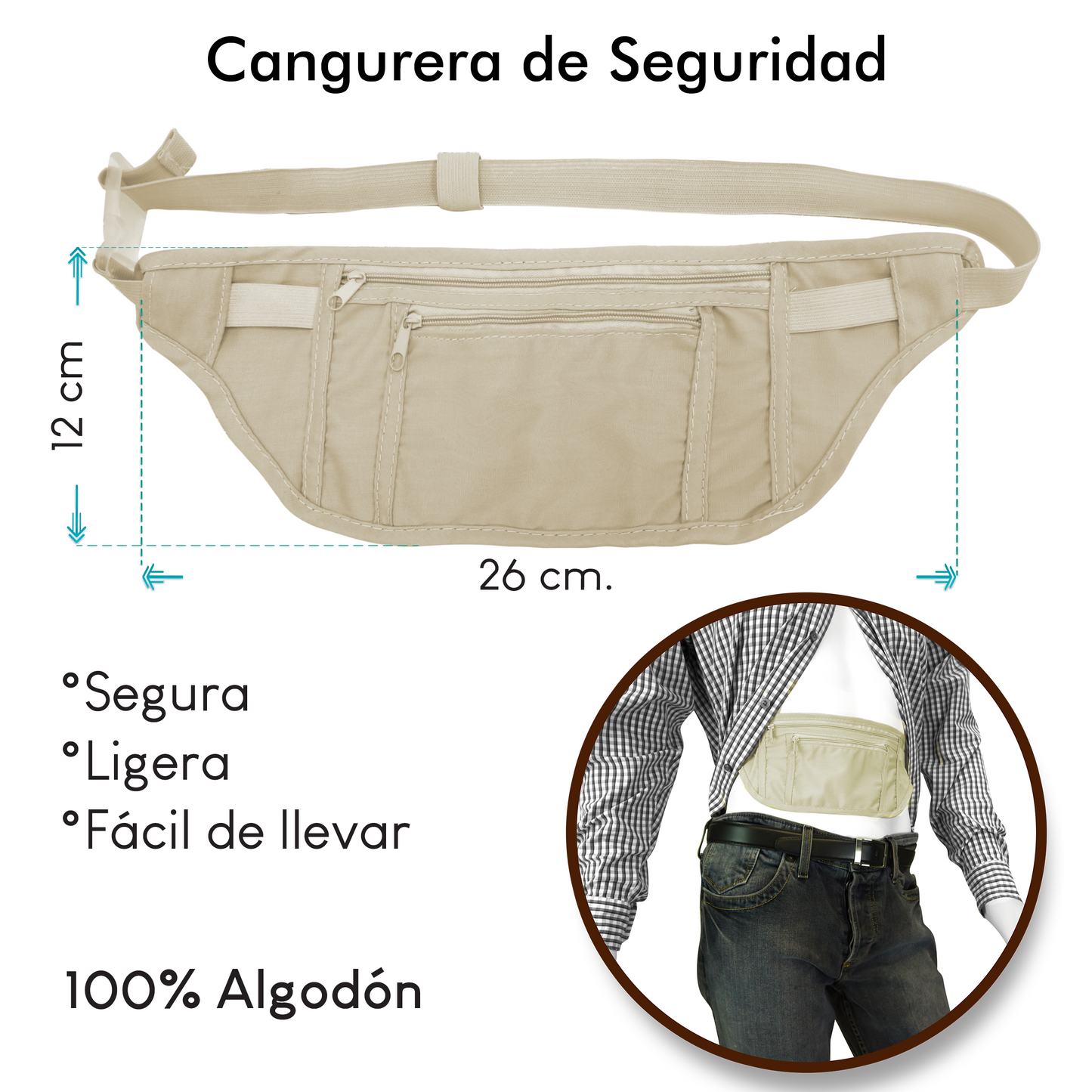 Cangurera De Seguridad
