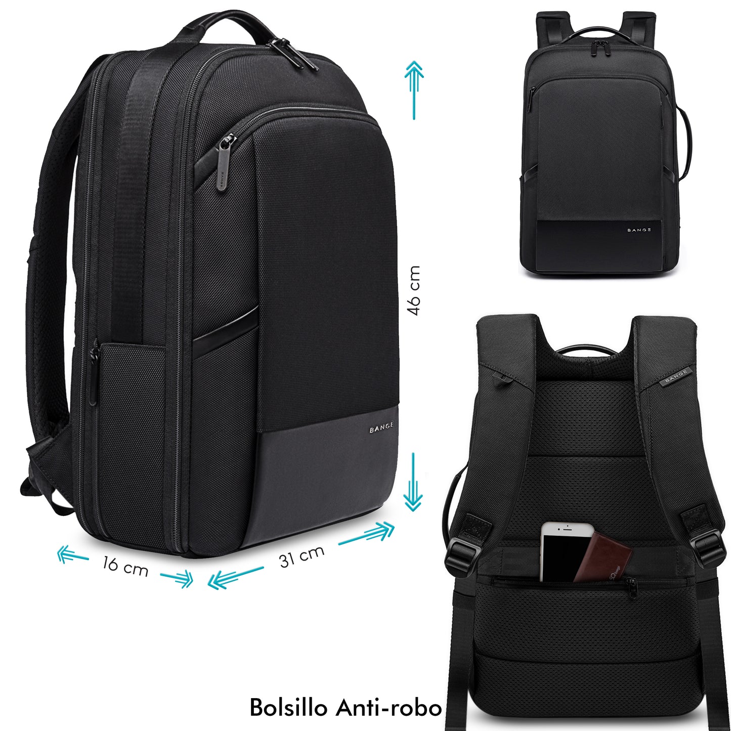 Mochila Ejecutiva Day Pemium S55 Con Puerto USB