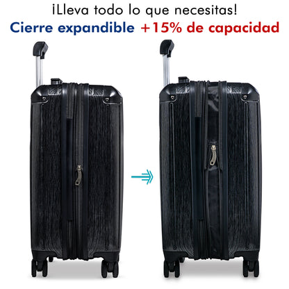 Set de 2 Maletas de Policarbonato YIN 20" y 24”