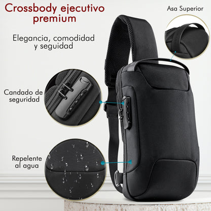 Crossbody Ejecutiva Con Candado 22085