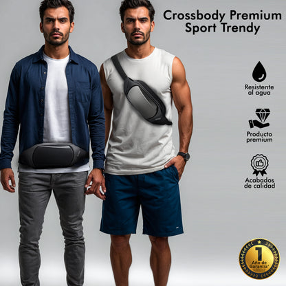 Crossbody Sport Premium Con Carcasa Rígida