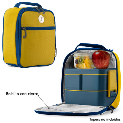Mochila Escolar Con Ruedas Duo JWorld + Lonchera