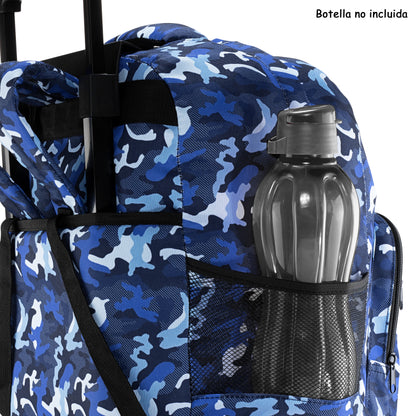 Mochila Escolar Con Ruedas Camuflaje
