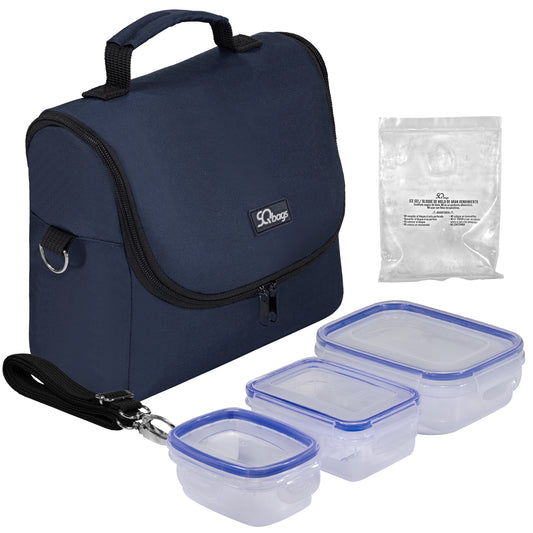 Lonchera Urban Light + 3 Tuppers