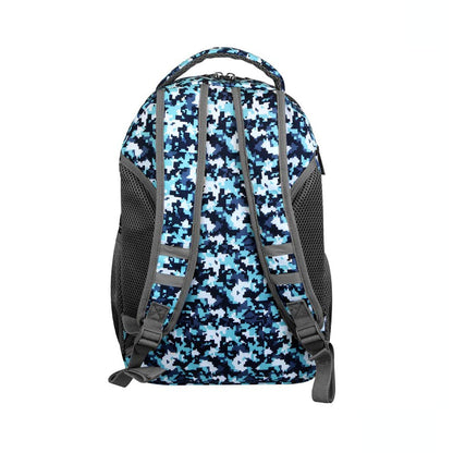 Mochila Escolar Camuflaje Azul