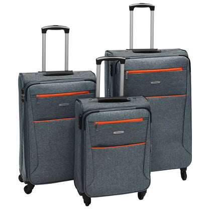 Set de 3 Maletas de tela VIVA 20", 24" Y 28”