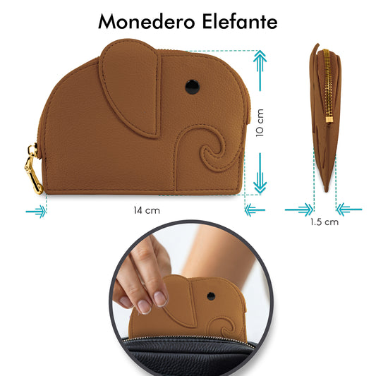 Monedero Elefante