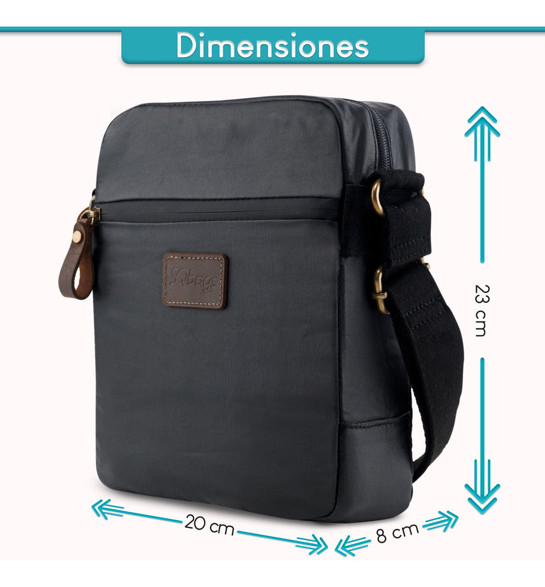 Crossbody Safari Negro