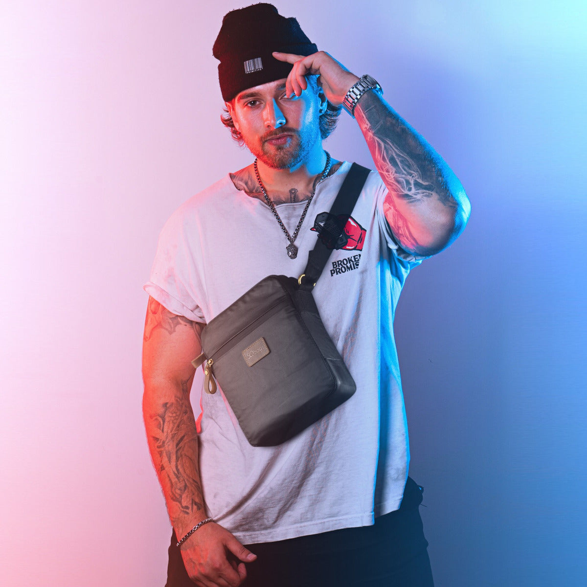 Crossbody Safari Negro