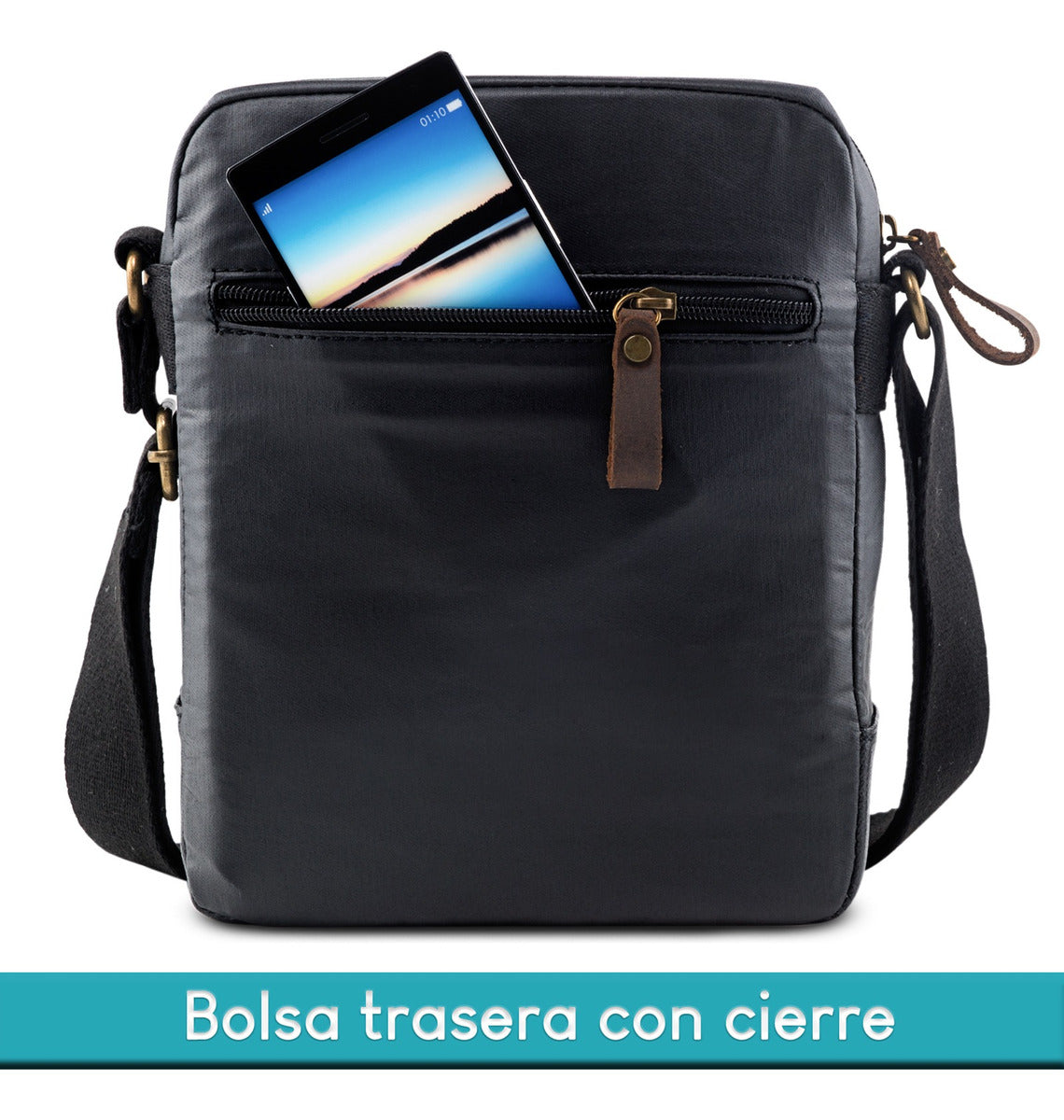 Crossbody Safari Negro