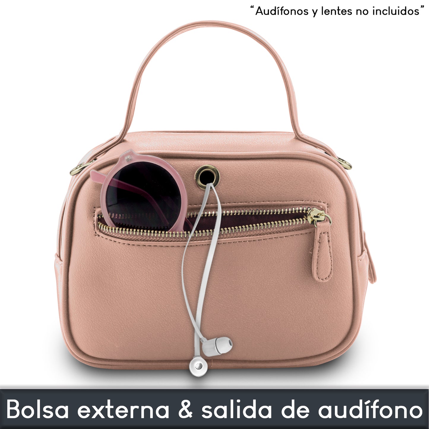 Mini Bolsa Square Forever Young Pink