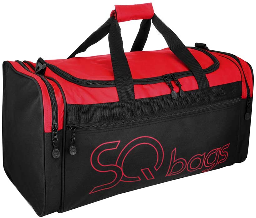 Duffel Copper 24" Negro con Rojo