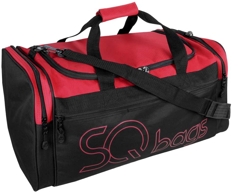 Duffel Copper 24" Negro con Rojo