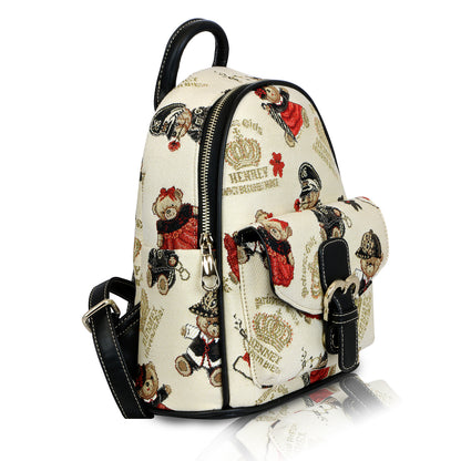 Backpack Henney Bear Crown Bear Gold 170