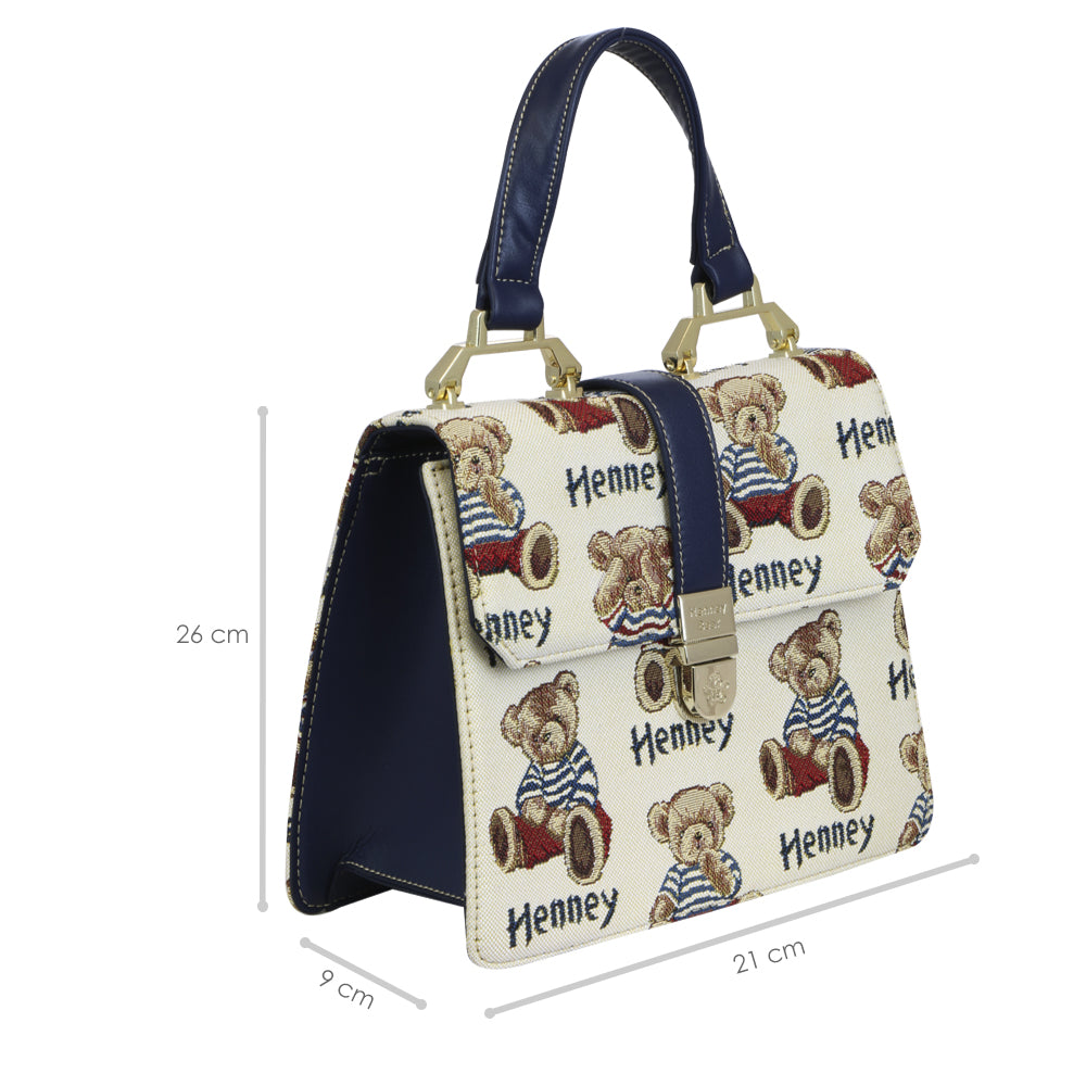 Bolsa Henney Bear 179 Stripe Bear