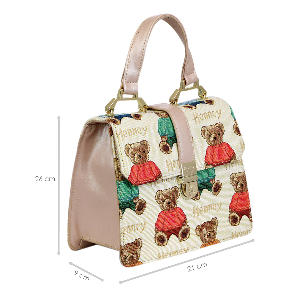 Bolsa Henney Bear 179 Multicolor Bear