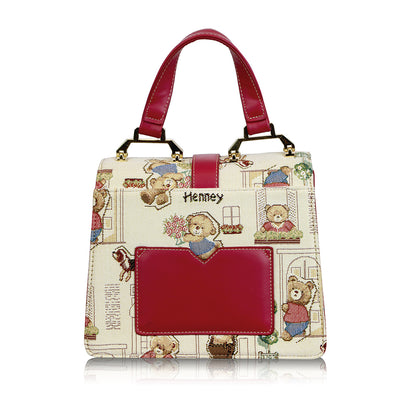 Bolsa Henney Bear 179 Floral Bear