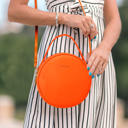 Mini Bolsa Round Forever Young Naranja