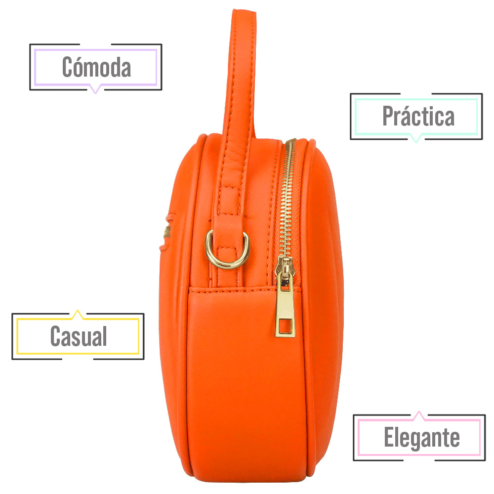 Mini Bolsa Round Forever Young Naranja