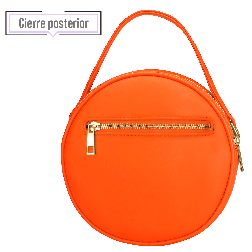 Mini Bolsa Round Forever Young Naranja