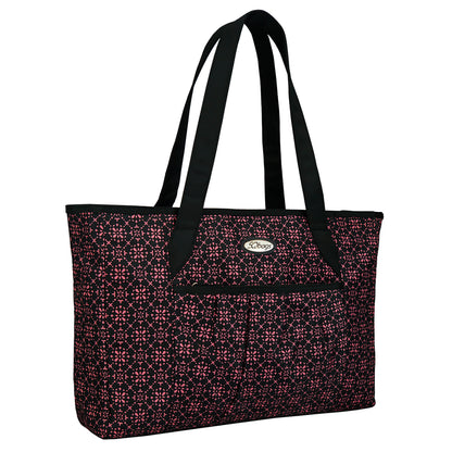 Bolsa Pink & Black Con Asas